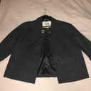 Coach  Black Jacket EUC  - Size Medium Photo 1