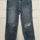 Pistola  Presley High Rise Relaxed Roller Jean Crop Length in Grand Blue Size 28 Photo 0