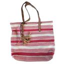 Bueno  handbag red striped shoulder bag Photo 0