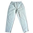 ASOS Reclaimed Vintage Mom Jeans Washed Mint Denim Womens 28  Relaxed Fit Baggy Photo 2