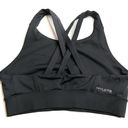 Hylete Essence Sports Bra Black Strappy Back Photo 1