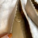 Jack Rogers  Holly Gold Knot Scalloped Metallic Ballet Flat 9.5 Holiday Photo 2