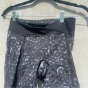 Lululemon  Pedal Pace Coal Black Print Bikers Short Star Crushed Photo 1