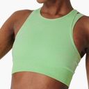 Sweaty Betty NWT  Salix Green Illusion Seamless Sports Bra Photo 0