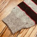 Givenchy Vintage  Sport Striped Sweater Gray/Brown/Red Photo 3