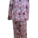 Munki Munki  Pink With Sheep Flannel Long Sleeve Pant Pajamas Size L Photo 0