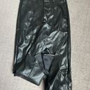 Missguided Black Leather Pants Photo 2