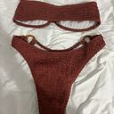 Maroon Bikini Red Size M Photo 1