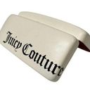 Juicy Couture  Case White Eyeglass Hard‎ Shell Pink Interior Photo 0