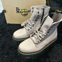 Dr. Martens  Jadon III Leather Platform Lace Up Zip Combat Boots Booties Shoes New  Photo 1