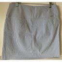 Krass&co SC &  Skort size medium blue and white pin stripes Photo 2