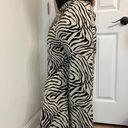 SheIn Zebra Flowy Pants Photo 3