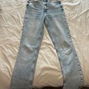 ZARA Z1975 High Rise Slim Flared Jeans Photo 2