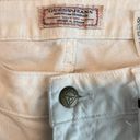 Guess  Linen Wash w/Destroy Mid Rise White Straight Leg Ankle Jeans Size 30 Photo 5