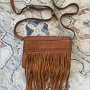 Patricia Nash  Leather Bag Fringe Crossbody Western Boho Festival Indie Clutch Photo 1