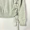 ALLSAINTS  Light Gray Revo Lace Jumper Pullover Sweater S Photo 5