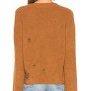 by the way. Revolve Mira Distressed Sweater Rust Mustard Gold Photo 1