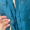 The North Face Women's  dunagiri Down  Hooded Blue Parka Puffer Jacket Large Photo 13