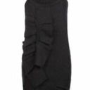 ALLSAINTS  Black Mini Peekoa Wool Dress Size 2 Photo 1