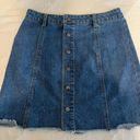 Harper Denim Wrap Skirt Photo 0