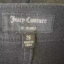 Juicy Couture  Black Skinny Jean Zip Front Size 26 Photo 5