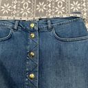 Frame New  Claire Skirt in Massif Button Down Size 29 Photo 7