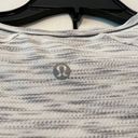 Lululemon  Grey Workout Top Size 4 Photo 4