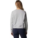 Mountain Hardwear  Organic Cotton Logo Crew Sweatshirt Heather Gray Pullover Top Photo 1