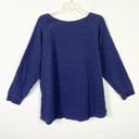 Dress Barn  Navy Studded Front Knit Sweater Size 2X Photo 1