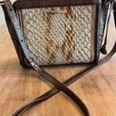 Brahmin  Carrie Crossbody Bag Honey Carlisle Sold Out Purse Brown Metallic Photo 0