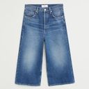 Mango  Denim High Waisted Bermuda Shorts Size 1 Photo 0