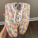 Vans  Old Skool Platform (Pride) Multi True White LGBTQ Shoes Photo 4