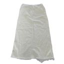 DL1961  Skirt Womens 27 White Asra Maxi Denim Raw Hem Slit Front Cotton Photo 2