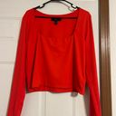 Forever 21 Long Sleeve Crop Top Photo 0