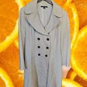 Chadwick's  White‎ Double Breasted Wool Blend Coat Size 14 Photo 0