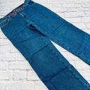 Dickies  Relaxed Fit Flannel Lined Jeans Women's Size 12 Regular Blue High Rise Photo 4