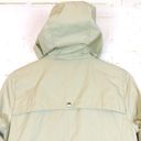 Cole Haan  Packable Rain Jacket Womens M Stone Hooded Cargo Pockets Cinch Waist Photo 12