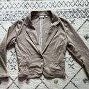 New York & Co. Stretch | Neutrals Tan Brown Women's Blazer Jacket Size: M 100% polyester Photo 0