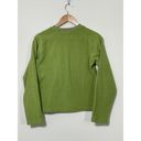 The North Face  Women Size Small Green Fleece Crewneck Pullover Sweatshirt (T312) Photo 1