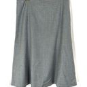 Talbots  | Gray Wool Professional Office Midi Mid-Length Skirt 16 Photo 0