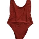 Aerie  Super Scoop One Piece Swimsuit XL Women’s Orange GUC 9608 Photo 0