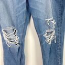 American Eagle  Distressed Mom Jeans Medium Wash Plus Size 16 EUC Photo 5