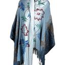 Handloom House silk floral stole scarf wrap Photo 0