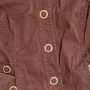 Dress Barn  Women’s XL Brown Denim Jacket •Button Closure Pockets Lightweight EUC Photo 4