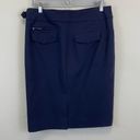 Ralph Lauren  Black Label Nautical Ponte Belted Pencil Skirt Size 10 Photo 5