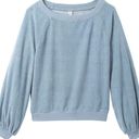 prAna  kanapee sweatshirt in a beautiful blue Photo 0