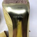 Juicy Couture patent leather stacked heels, size 9, made in Italy Photo 7