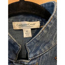 Coldwater Creek Vintage Cold Water Creek embellished jean jacket XS Photo 2