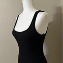 Love Tree Black Ribbed Bodycon Dress Size Medium Photo 1