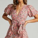 Hello Molly Floral Front Tie Dress Photo 0